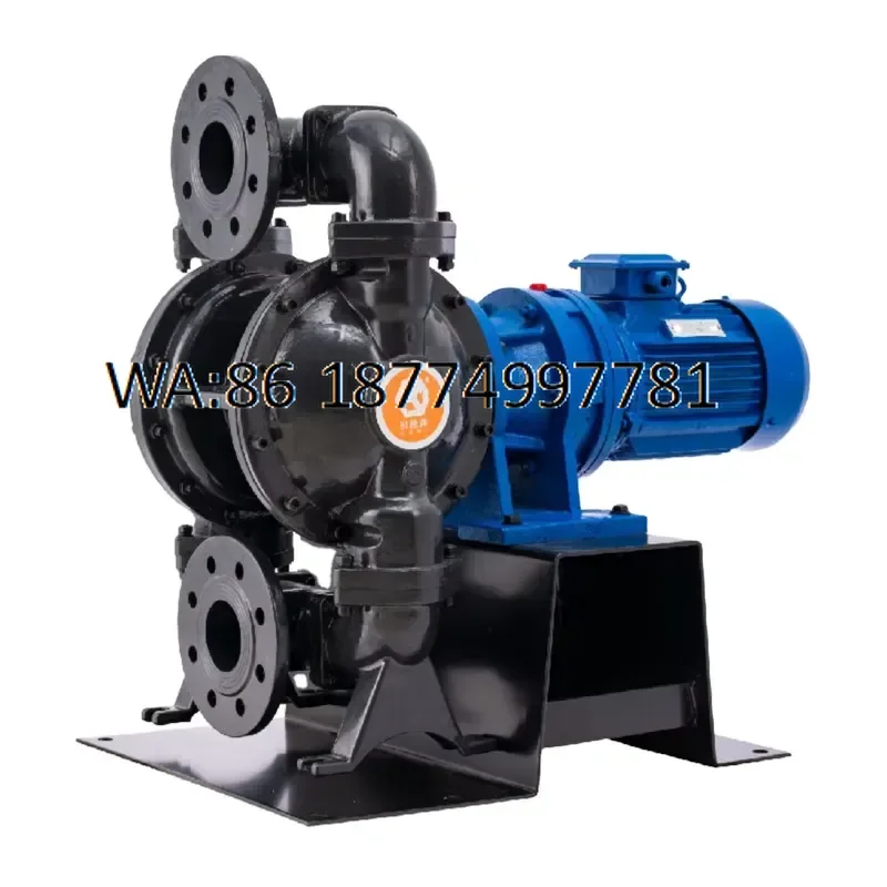 custom DBY3-80Q 3 Inch Nodular Cast Iron Diaphragm Pump Low Pressure OEM 245 L/min Flow Rate 1/2 Discharge Pipe for