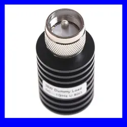 25W UHF PL259 Male Plug RF Coaxial Termination Dummy Load 1GHz 50ohm Nickel Plated