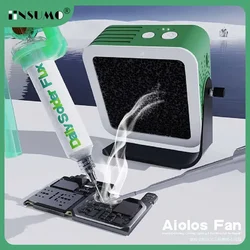 2UUL Aiolos Fan Smoke Exhaust Cooling Lighting Charging Soldering Fume For Motherboard Welding Quick Cooling Fan Exhaust Tools