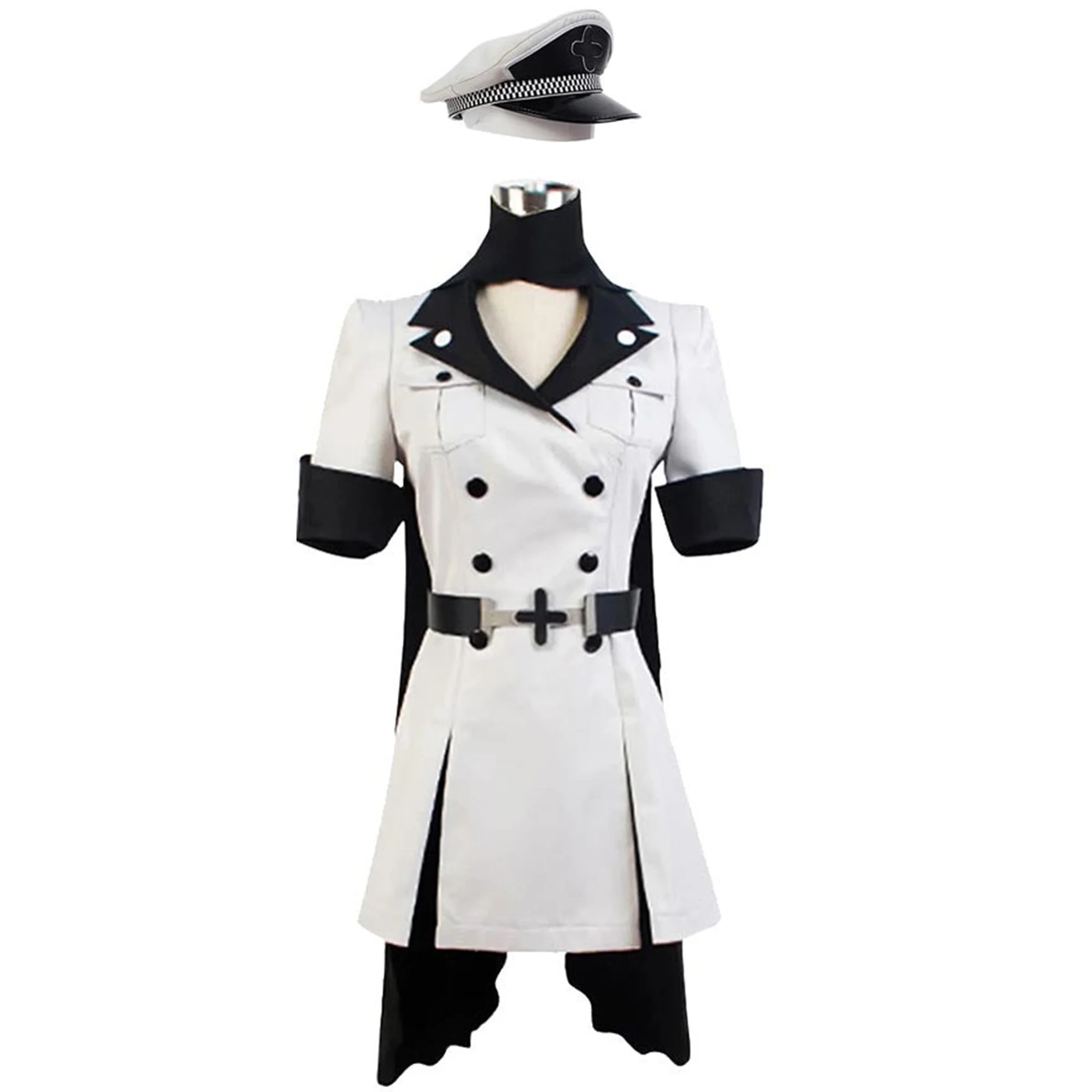 

Anime Akame ga Kill Cosplay Esdeath Costume Party Uniform Full Set Female Suit Halloween Role Play