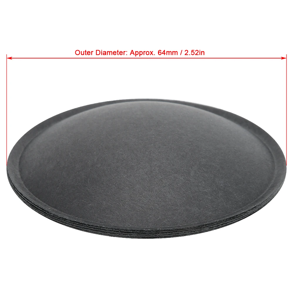 64MM Simple Paper Subwoofer Horn Protective Dust  for Stage KTV Speakers Subwoofer Dust