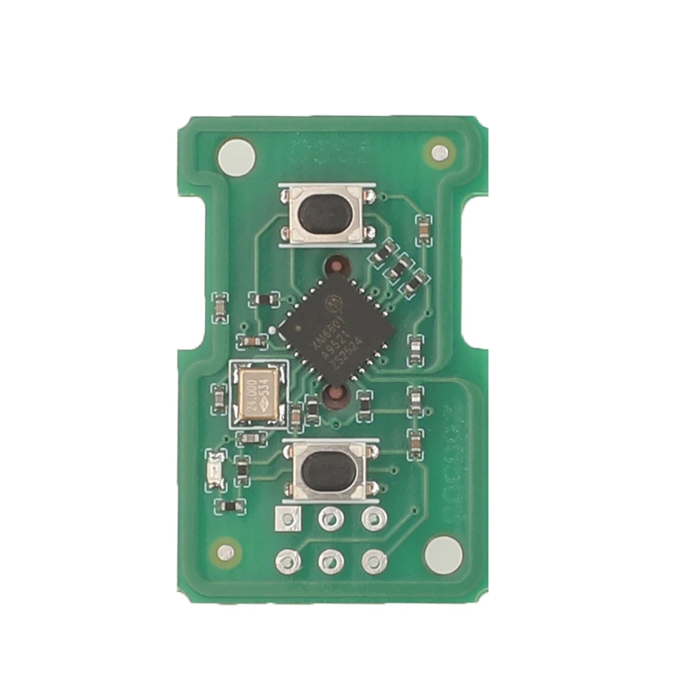 Jingyuqin 2BT Remote Key für 5WK48668 für AGILA MERIVA ASTRA CORSA C COMBO VAN TIGRA VECTRA ASK 433,9 MHz mit ID40 Chip für Opel