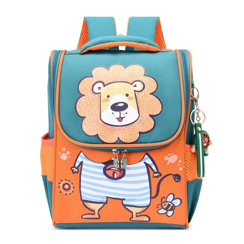 Cartable d\'école primaire pour enfants, sac à dos pour enfants, dinosaure de dessin animé, Nairobi, Orn, mignon, garçons et filles, cartables