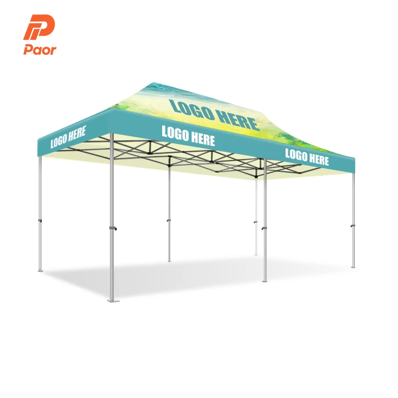 3 X 6 M 6x4m 9ft Heavy Duty Aluminum Outdoor Custom Pop Up Waterproof Exhibition Tents