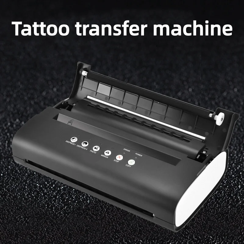 Tattoo transfer machine portable thermal graphic transfer machine for tattoo line drawings Office Electronics Heat Press