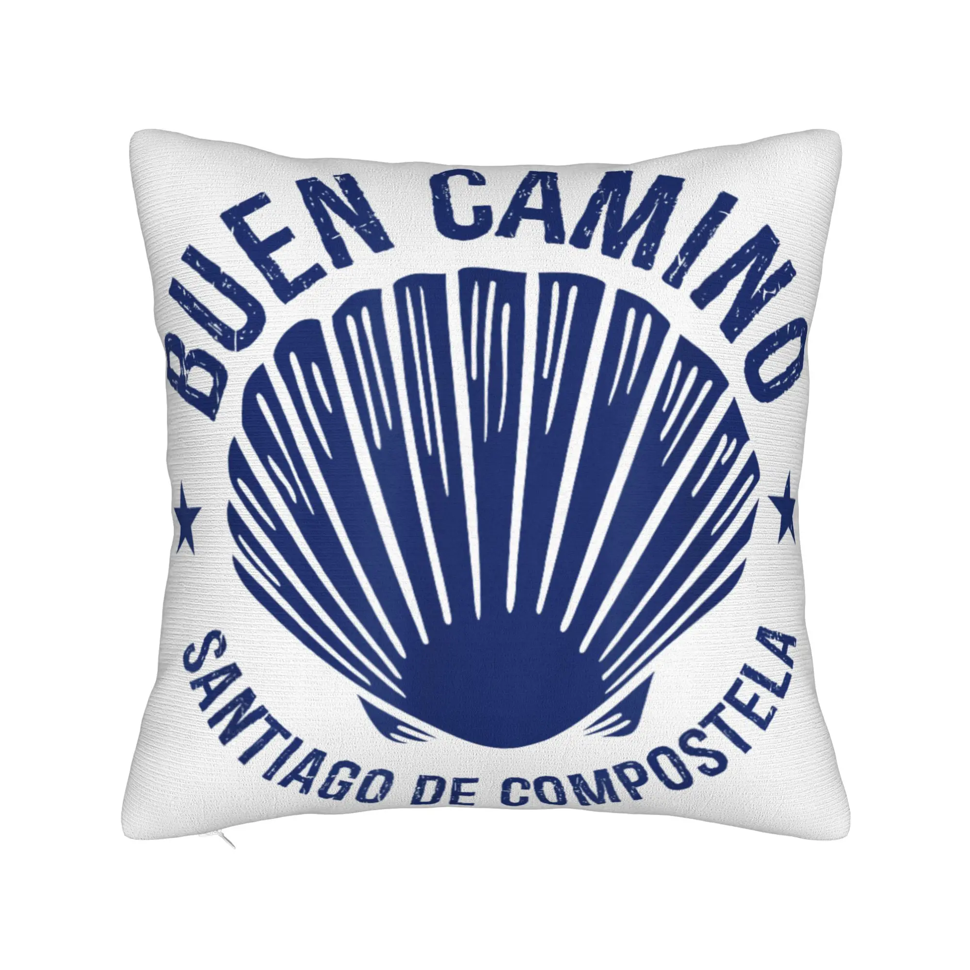 Camino de Santiago 2026  Pillow Cover Merch Printing Cushion Cover Decor  Throw Pillow Case Cover Seat Multiple Sizes