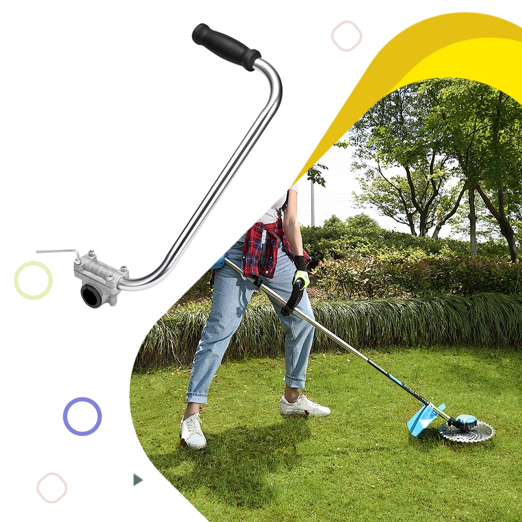 Lawn Trimmer Handle for Lawn Care Trimmer Handle for Weed Whacker Ergonomic Aluminum Alloy Trimmer Grip Weeder Trimmer Handle