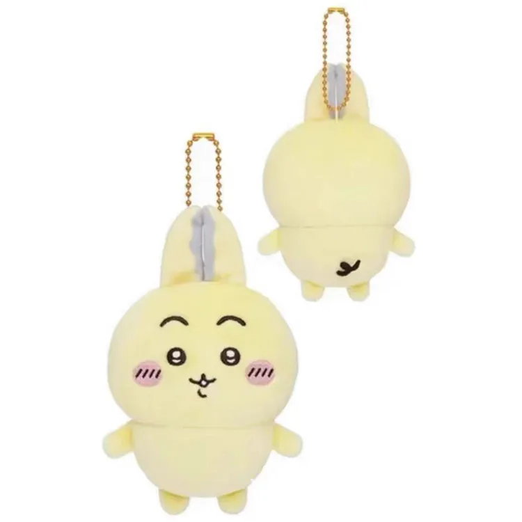 Cute Chiikawa parallel world power‑up plush pendant doll, Chii Hachiware soft plush ornament sweet gift for girls bag decoration