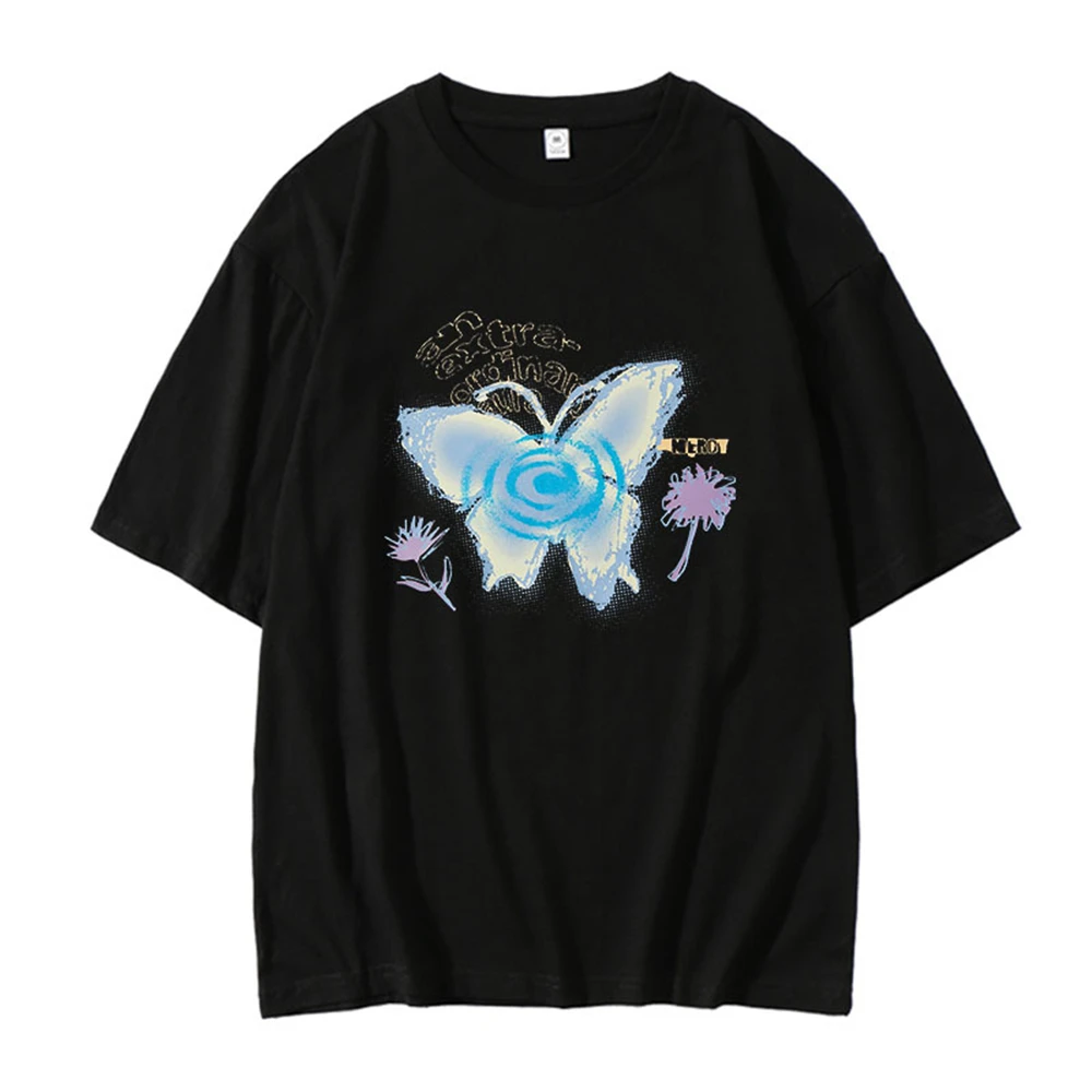 T-shirt w stylu KPOP WONWOO JEONGHAN THE8 nadrukowana moda na co dzień bawełniane krótkie rękawy oddychająca letnia odzież dla kibica prezent