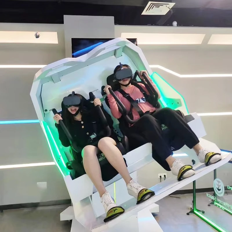 Renixsim 360 Degree Rotation VR Ride 9D Roller Coaster Simulator Indoor/Outdoor Amusement Park Flying Cinema Experience