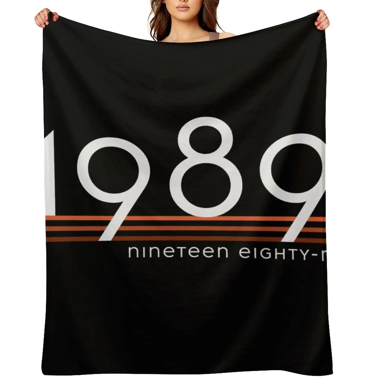

1989 Throw Blanket Travel Nap halloween Soft Big Blankets