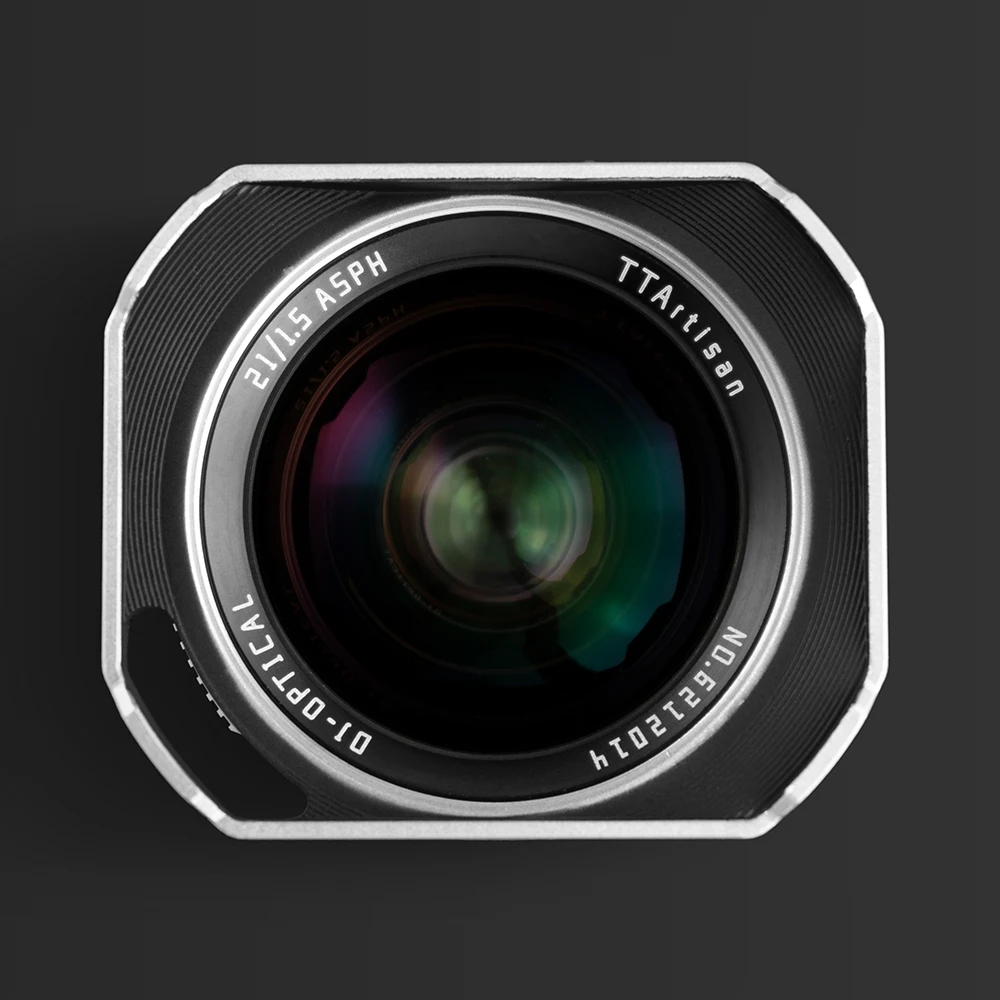 TTArtisan 21Mm F1.5 ASPH Bingkai Penuh Sudut Lebar Lensa Prime Besar untuk Leica M-mount M240P M3 M6 M7 M8 M9 M10 M10R M10M M262 M240