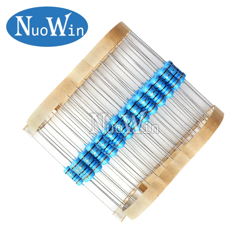 1000pcs/Lot 1W Metal Film Resistor 1% 1R~1M 2.2R 10R 33R 47R 100R 220R 1K 2.2K 10K 33K 47K 100K 330K 470K 0.1 0.22 150 470 ohm