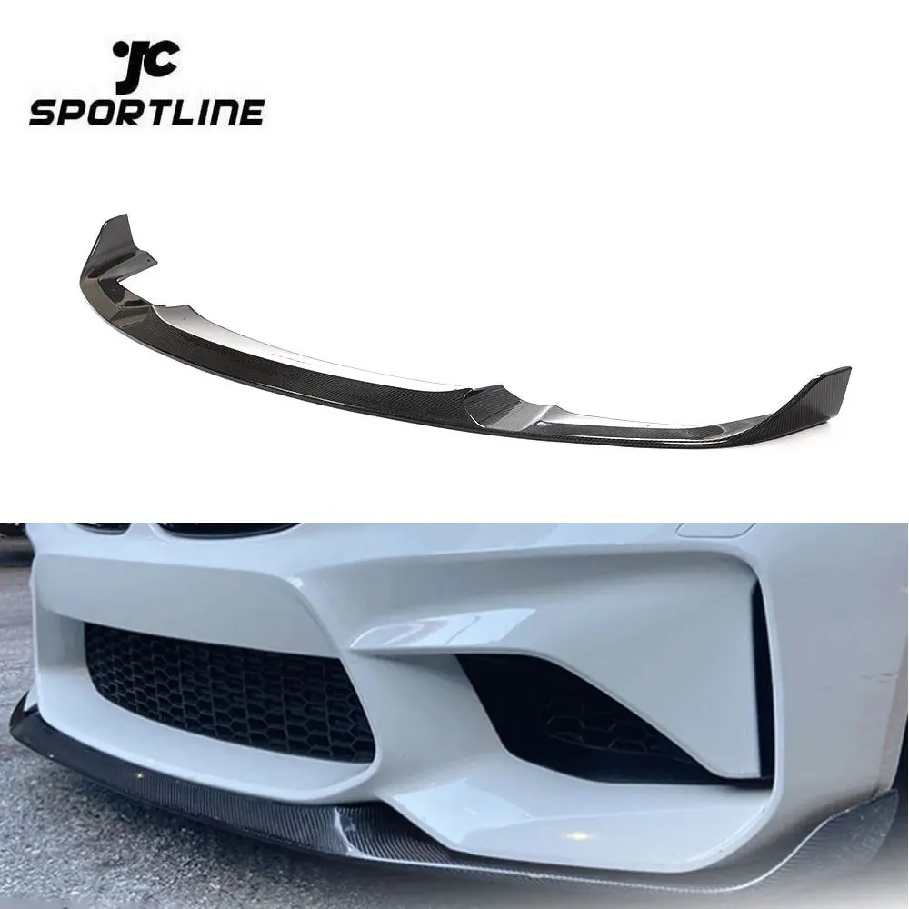 Modify Luxury Carbon Fiber Car Front Lip For BMW 2 Series F87 M2 Coupe 2-Door 2016-2018