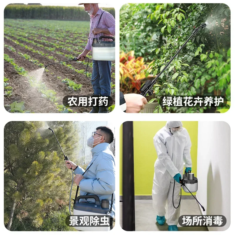Premium Rechargeable High-pressure Dispenser Intelligent Watering  Household Small Agricultural Sprayer image 4