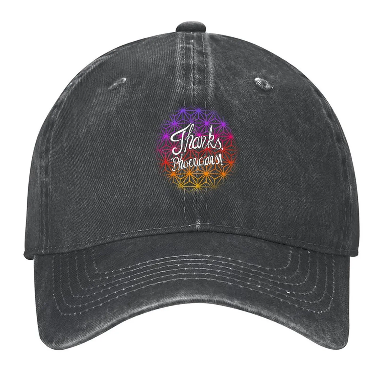 

Thanks, Phoenicians! (White text) Baseball Cap Hat Baseball Cap Hip Hop Luxury Brand party Hat Baseball For Men Women's