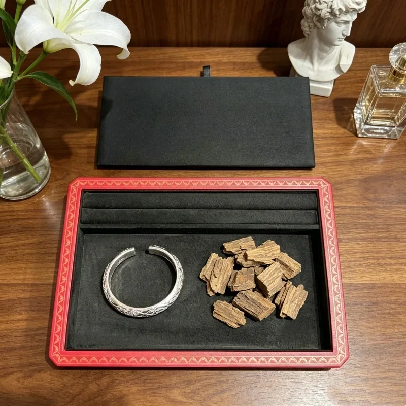 Eid Mubarak Gift Jewelry Tray, Chinese Style Organizer For Ring Earring Necklace Bracelet, Counter Display & Photo Prop
