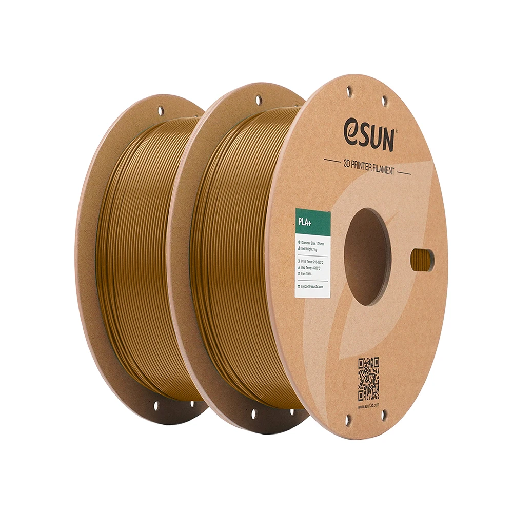 ESUN PLA+ 2KG 1.75MM 3D-printfilament PLA Plus 3D-filament voor Bmabu Lab 2 stuks bundel PLA-filament 3D FDM-printmateriaal