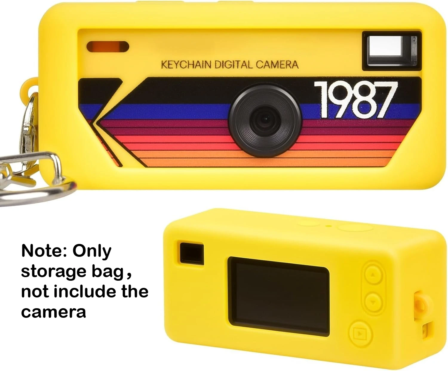 Silicone Case only for Kodak CHARMERA Keychain Digital Camera