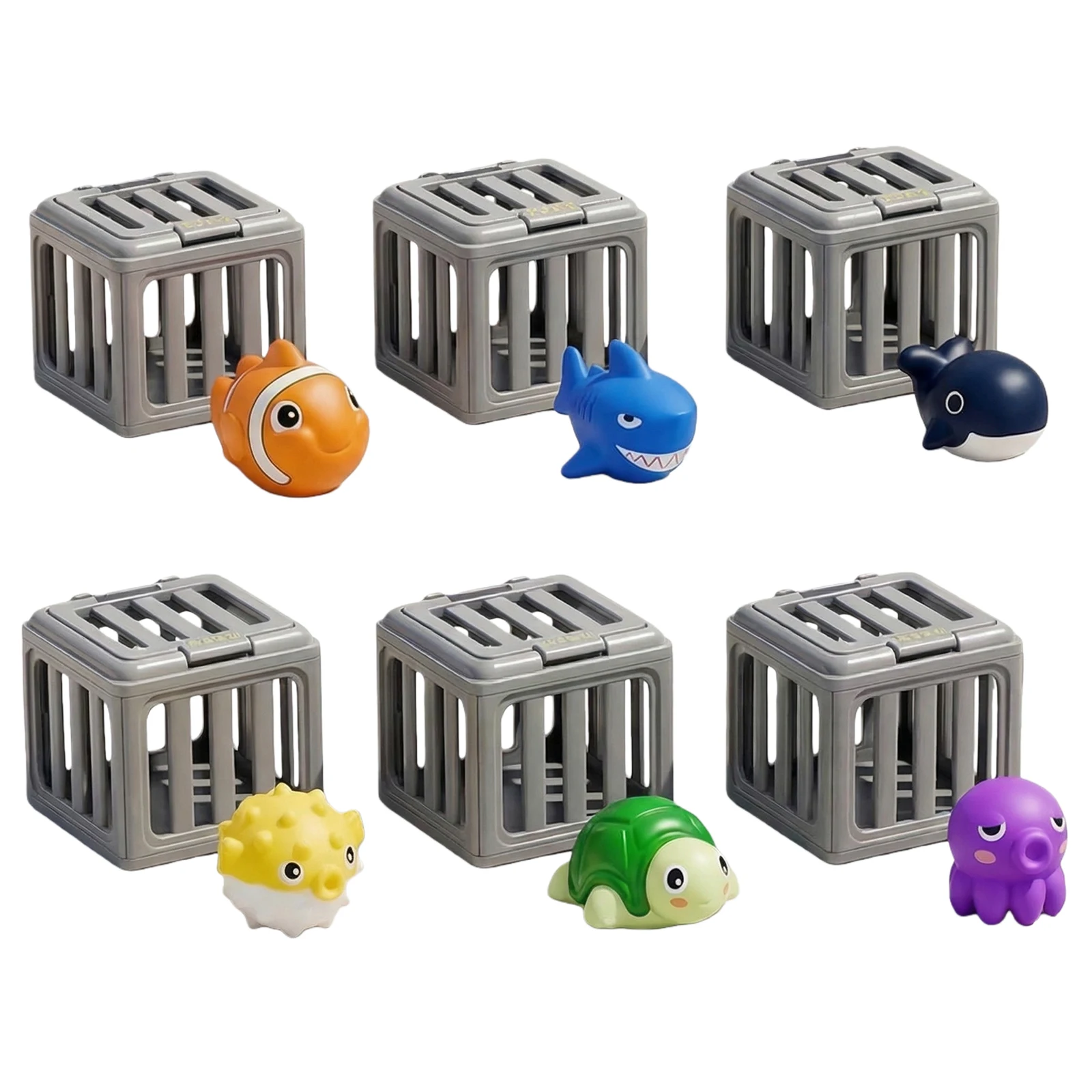Bad speelgoed set voor peuters met dieren en visspel_voghion.com