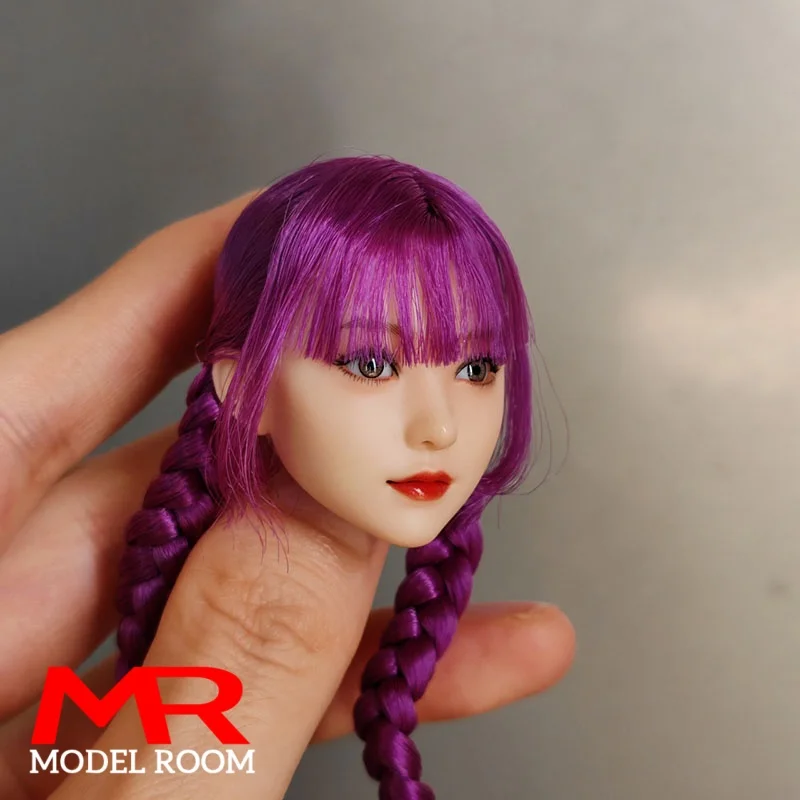 Z6TOYS ZC008 1/6 Young Girl Movable Eyes Head Sculpt Carving Model