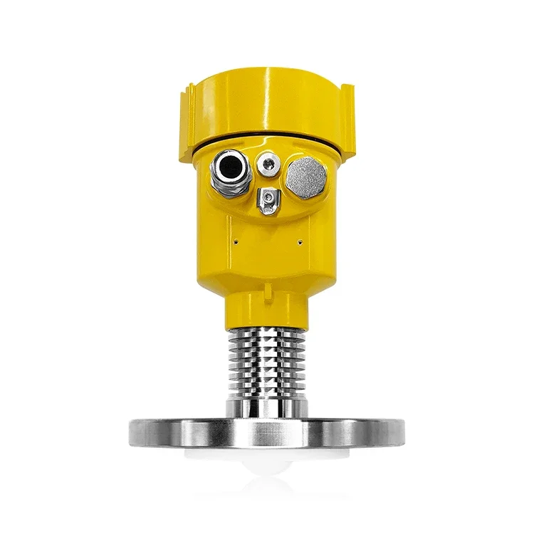 JUBO 80GHz high temperature Strong corrosive liquid radar level transmitter RS485 output radar liquid level gauge