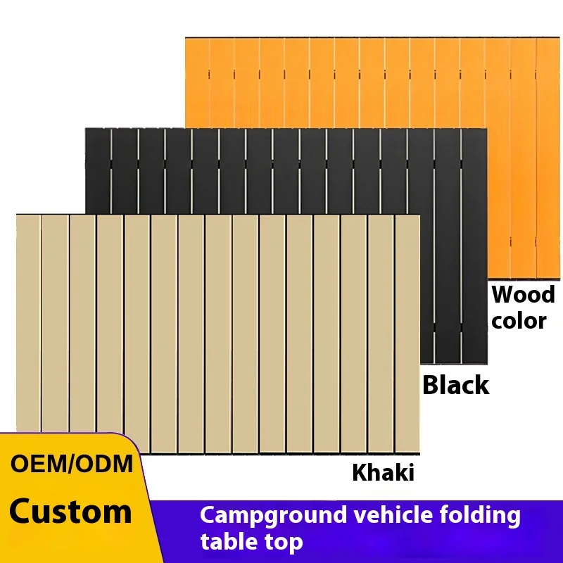 알루미늄 프레임이 있는 헤비 듀티 접이식 휴대용 RV 캠핑 테이블