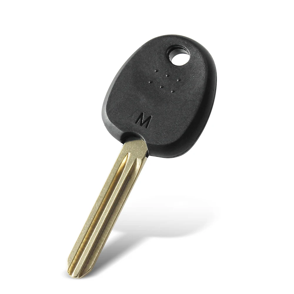 KEYYOU Uncut Key Blank per Hyundai Accent Sonata NF Elantra Car Transponder Key Shell sostituzione No Chip con blad sinistra