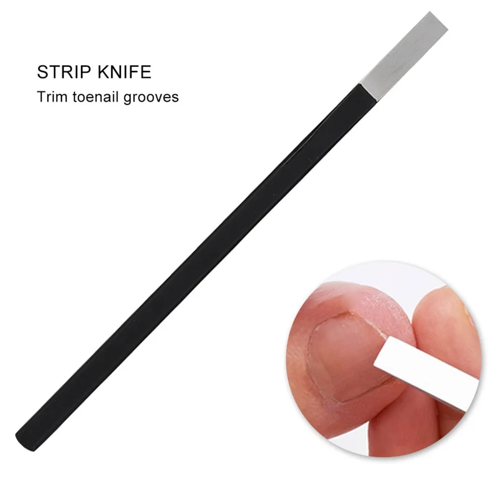 

6pcs Stainless Steel Foot Care Repair Tools Non Slip Handle Sharp Blade Toenail Trimming Kit Pedicure Knife Set