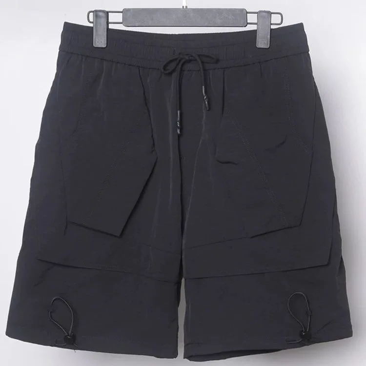 ARENS 2026 High Street Multi-Pocket Cargo Shorts Unisex Loose Techwear Joggers Tactical Utility Short Bottoms for Men Women