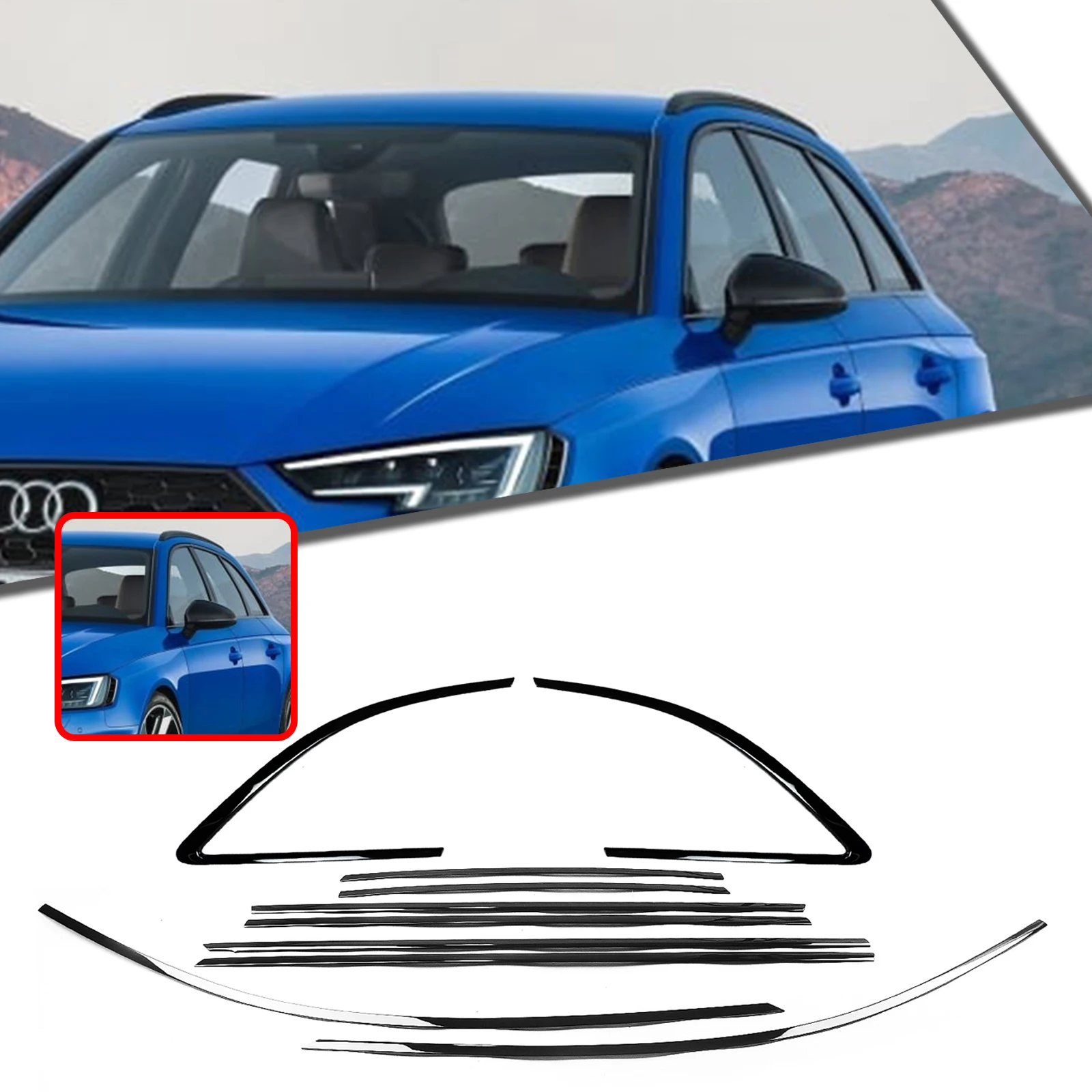 Audi A4 RS4 Wagon Avant 2017-2 - Door Weather Strip incelemesi ve fiyatı