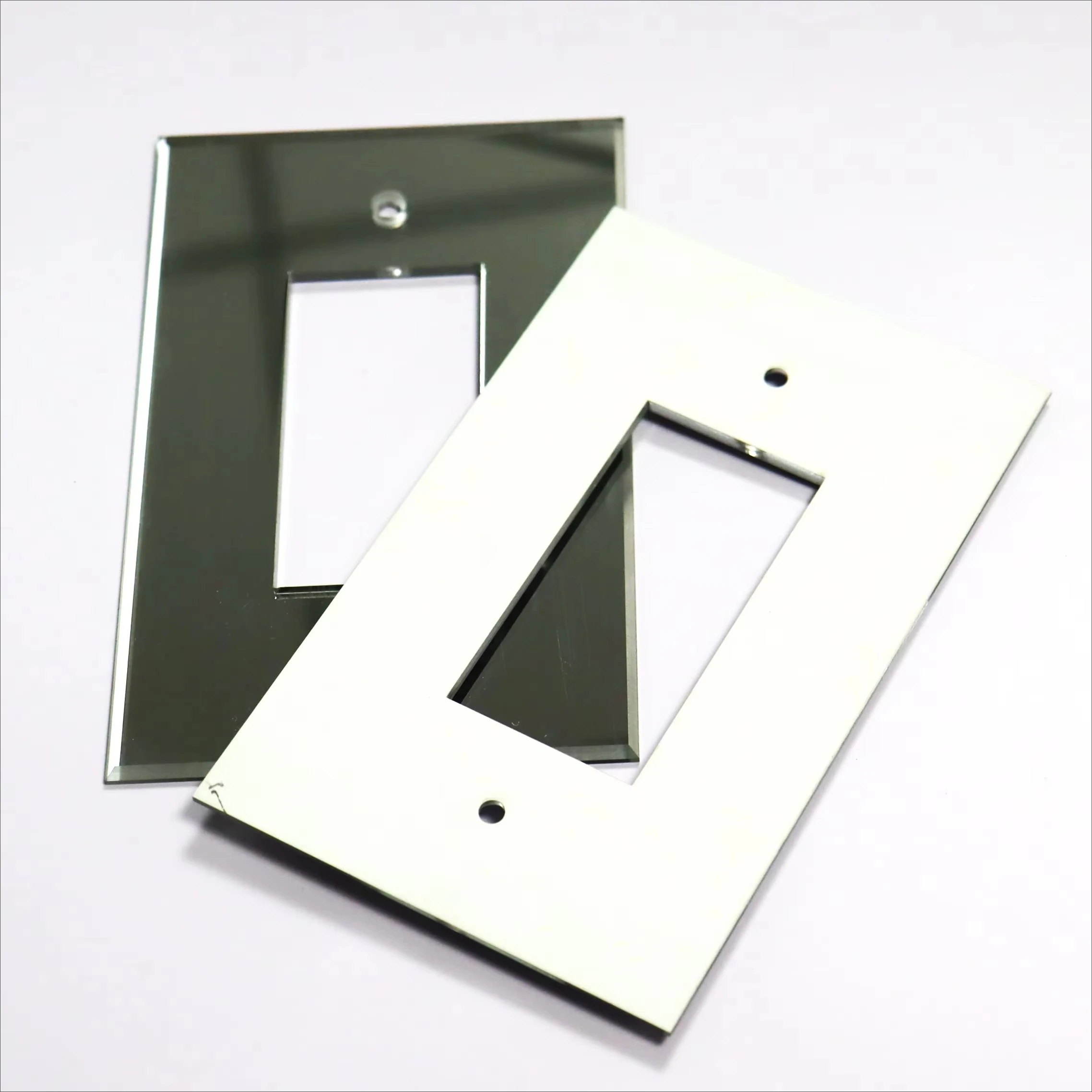 Professional Clear Acrylic Mirror Plates, Single Designer Shatterproof Mirror Sheets in Bulk