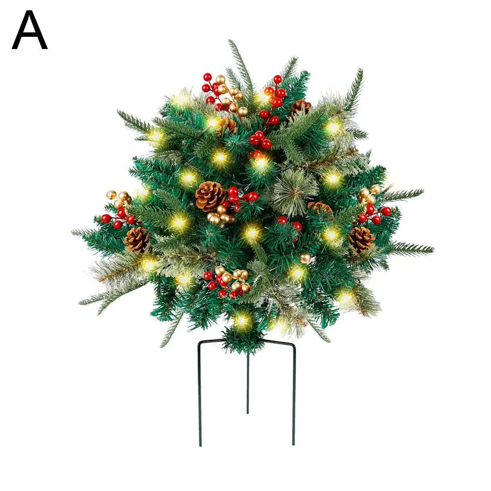 Árbol de Navidad Artificial, decoraciones para fiesta en el hogar, dormitorio, árbol para niños, nuevo regalo de pino, artesanía DIY de Navidad, año 2025 N8X6