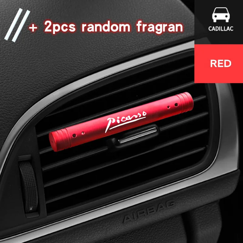 Hidden aromatherapy ornaments interior aromatherapy stick Metal car aromatherapy stick For Citroen Picasso Auto Accessories