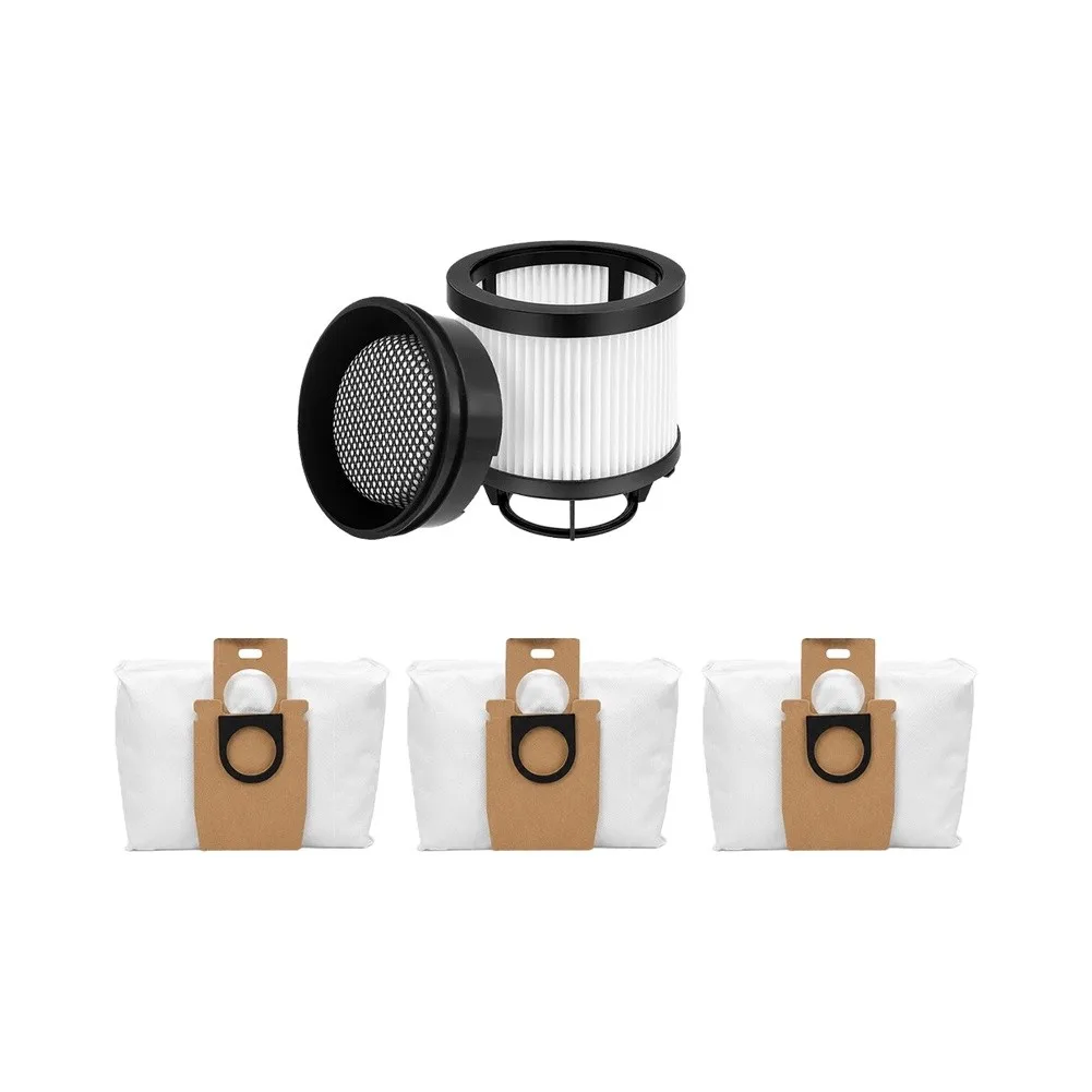 For Roborock=H50=PRO Dust Bags & HEPA=Filter Set For H50=Ultra=H60=Xiaomi Vacuum Cleaner Station Replacement Parts High Suction