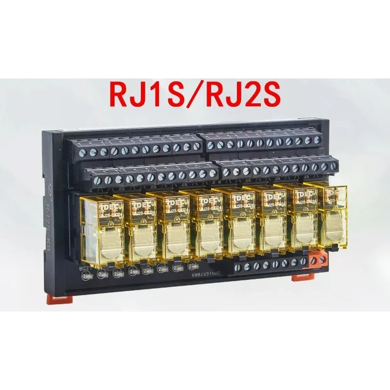 8/16 Intermediate Relay Module 24v Control Module PLC Amplifier Board Relay Module 2 Open 2 Close