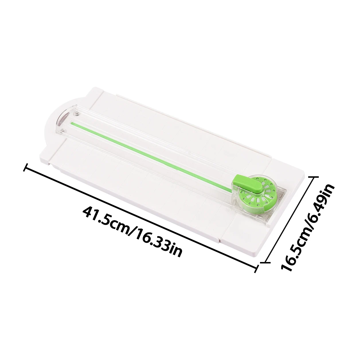 Paper Cutter Multifunctional Measuring Cutter 12 in 1 Portable Label Paper Cutter