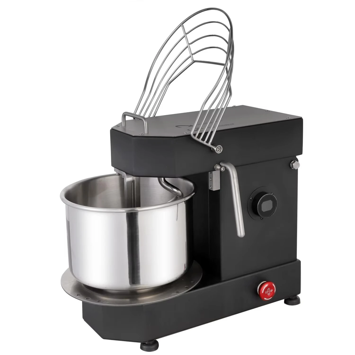

Factory 10Liter/4Kg Tilt Head Tabletop Dough Mixer SS304 Removeable Bowl Slient Working for Home Bakery with CE