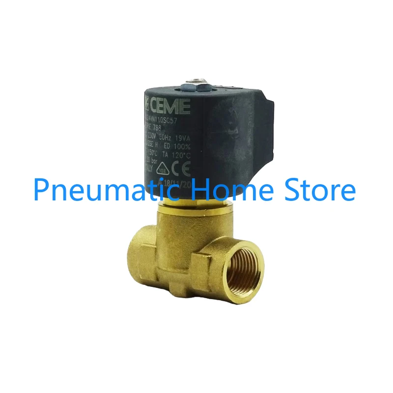 Original Italy CEME 8324VN110SC57 Pressure Resistant 20bar High Temperature Solenoid Valve TYPE 788 G1/2 Interface