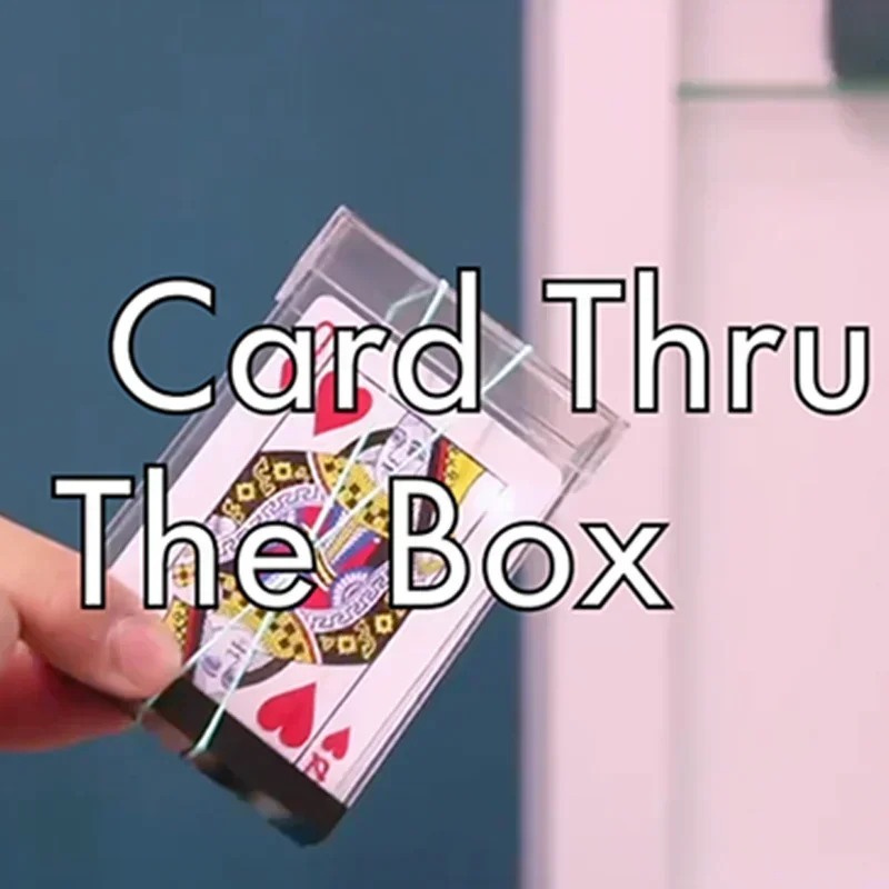 

Insta Box By Taiwan Ben Magic Tricks Card in Box Chosen Card Appear in Box Poke Magia Props Close up Street Illusion Gimmicks
