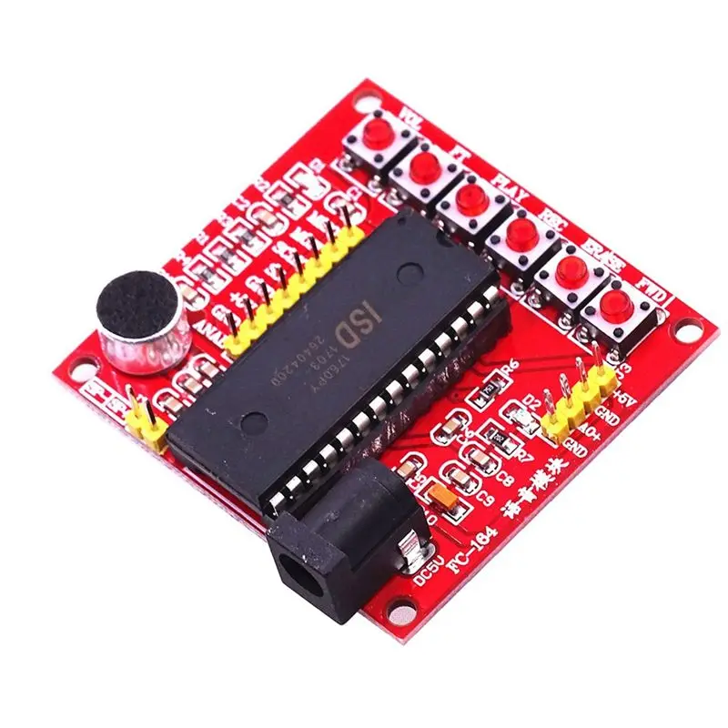 ISD1700 Series Voice Recording Module Power Amplifier Module Mito ISD1760 Module-TCES