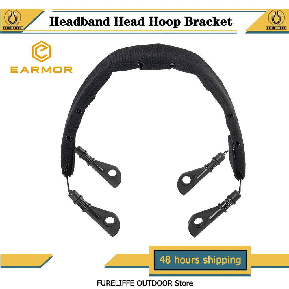 EARMOR M14 Tactical Headset Replacement Headband Holder for M32/M32H/M31H/M31 Noise Canceling Headphones