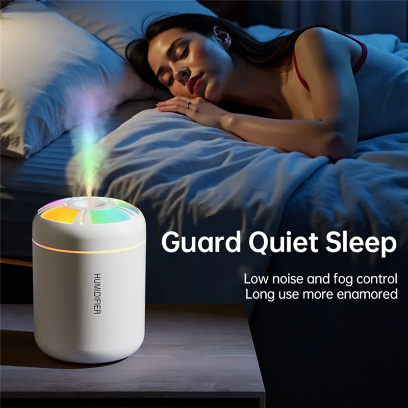 B25B Mini Luftbefeuchter USB 180ML Aroma Diffusor Ätherisches Öl Reiniger Aromatherapie Farbe Lichter Für Auto Hause Schlafzimmer