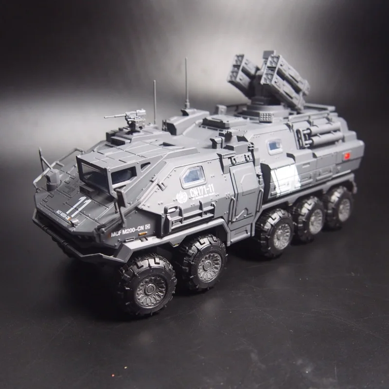 

1:50 Scale Personnel Carrier Alloy Die Cast Armored Carrier Model Collection Toys Gifts