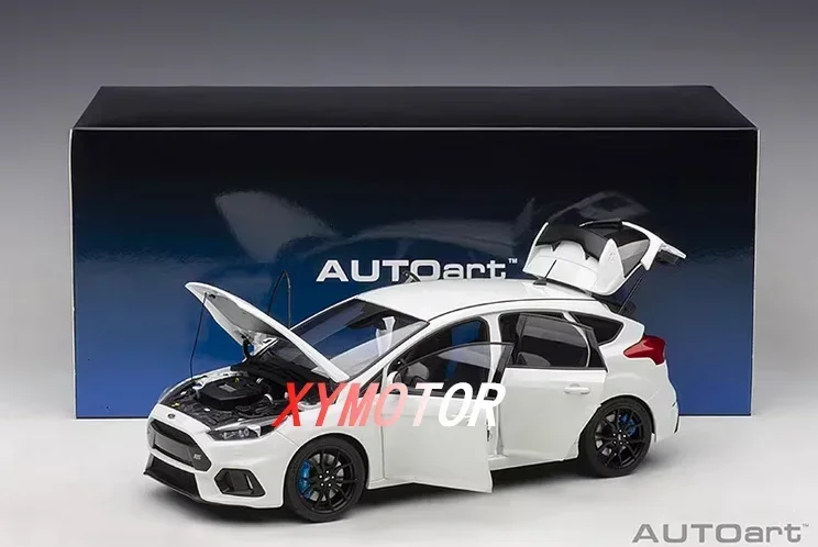 Autoart 1:18 For Ford Focus RS 2016 Alloy Diecast Model Car Toys Boys Birthday Gifts Hobby Display Collection Metal,Plastic