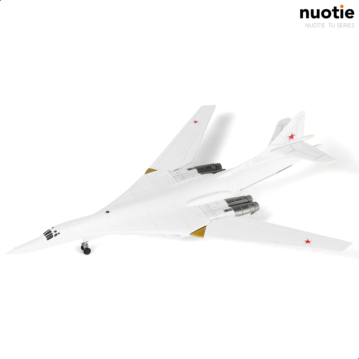 1/200 TU160 White Swan Bomber Model 1:200 Die-cast Metal Military Aircraft Aircraft Collectible Gift