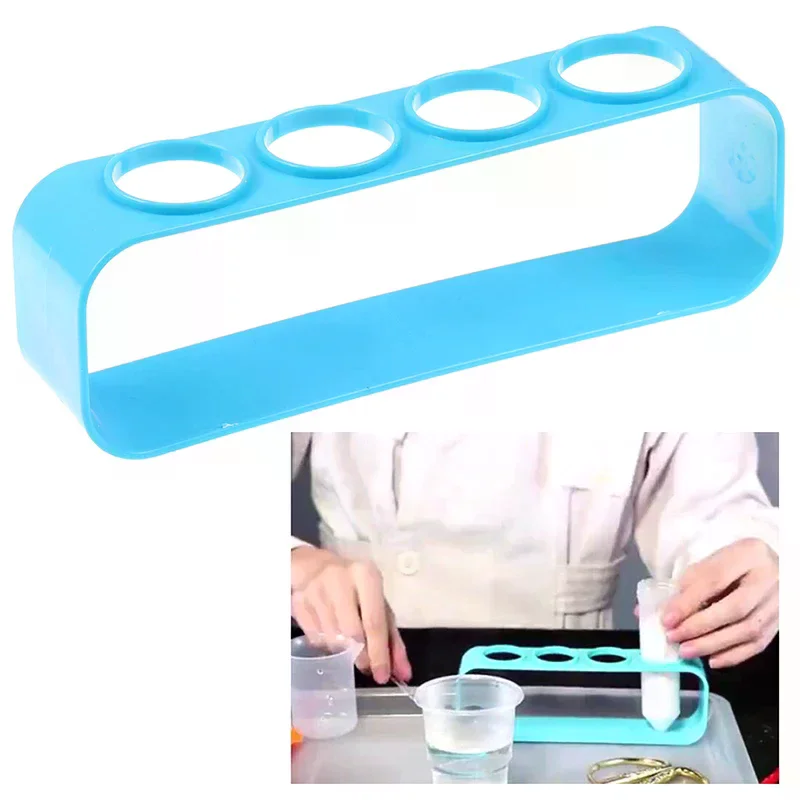 test tube rack 4 holes holder support lab test tube stand shelf 29mm Plastic