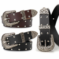 Ladies' belt, personalized rivet style, music festival belt, fashion belt, spicy girl style belt y2k