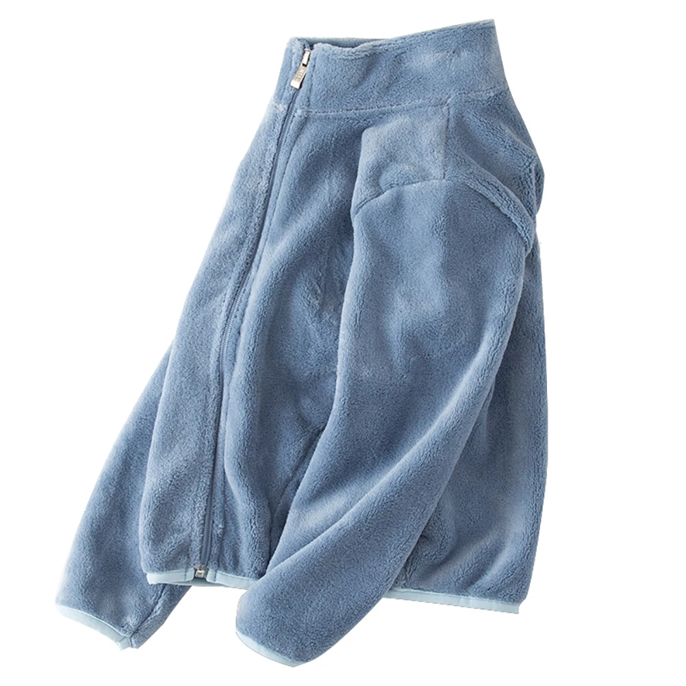 

Coral Fleece Coat Kids Children Outerwear Warm Autumn Winter Girl Boy Soft Long Durable Stylish Comfortable Clean Store Gift