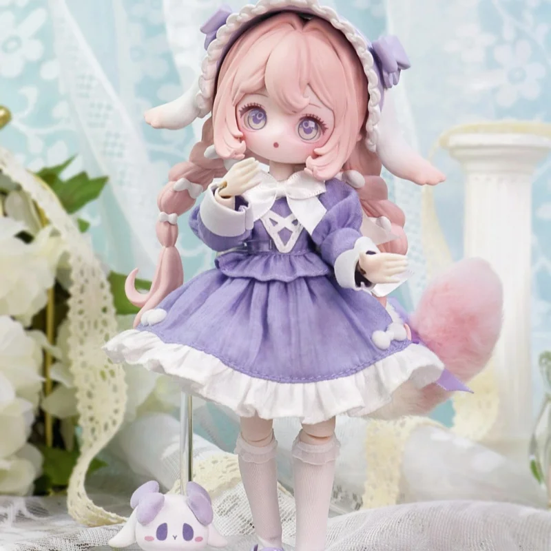 

New Lulu Spirit Story Series Original 1/12 Electronic Pet Bjd Joint Movable Doll Trendy Play Blind Box Ornament Toy Doll Gifts
